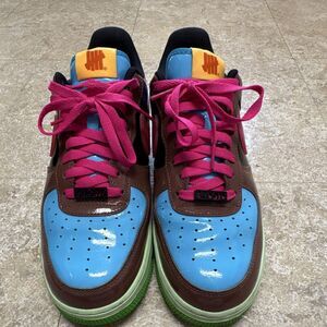 Nike Air Force 1 Low UNDEFEATED DV5255-200 Pink Prime Multicolor Sneakers